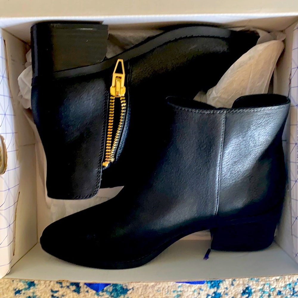 Ankle High Black Boots